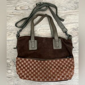 Liebeskind Berlin brown leather over the shoulder or crossbody purse